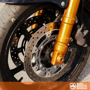 suspensión de moto